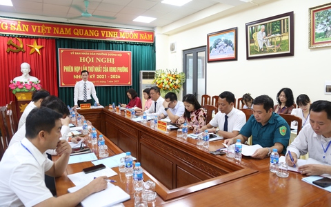 UBND phường Dương Nội thông báo chương trình công tác trọng tâm của phường trong tháng 7/2025