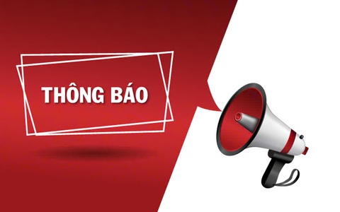 Thông báo Về người thực hiện phát ngôn  và cung cấp thông tin cho báo chí của