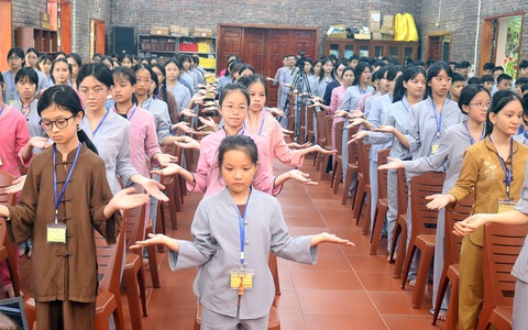Khóa tu mùa hè tại chùa Hạnh Bồ, chùa Đông Nam an toàn đúng quy định