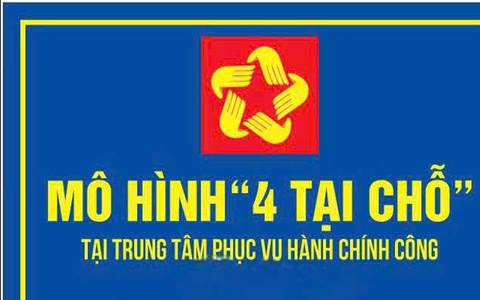 Điểm phục vụ hành chính công phường Thượng Cát thực hiện mô hình 