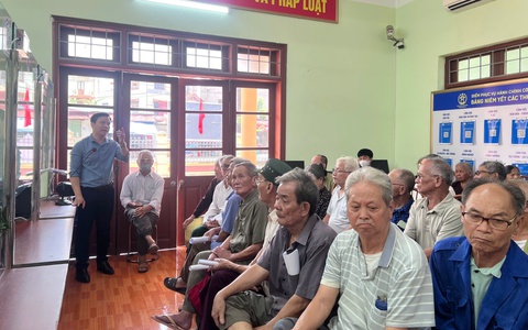 Xã Đa Phúc triển khai đợt cao điểm tiếp nhận hồ sơ hưởng trợ cấp hưu trí xã hội cho công dân là người cao tuổi theo Nghị định số 176/NĐ-CP ngày 30/6/2025 của Chính phủ