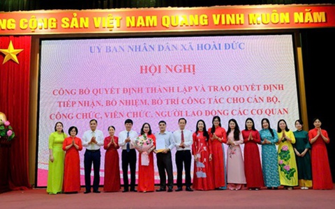Phòng Văn hóa - xã hội xã Hoài Đức