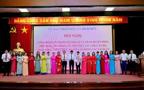 Văn phòng HĐND và UBND xã Hoài Đức