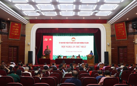 Hội nghị lần thứ Nhất UB MTTQ Việt Nam phường Từ Liêm
