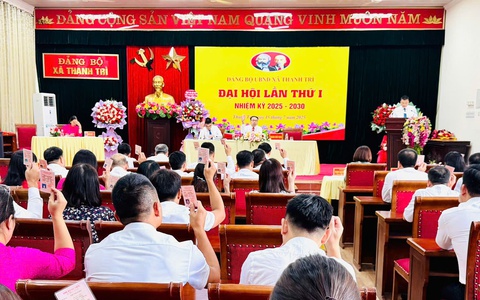 Đại hội Đảng bộ UBND xã Thanh Trì lần thứ I, nhiệm kỳ 2025 – 2030: Bước chuyển mình để gần dân, sát dân, phục vụ Nhân dân