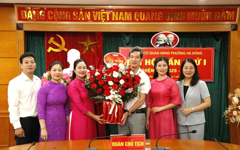 Chi bộ Cơ quan HĐND phường Hà Đông tổ chức Đại hội lần thứ I, nhiệm kỳ 2025-2030