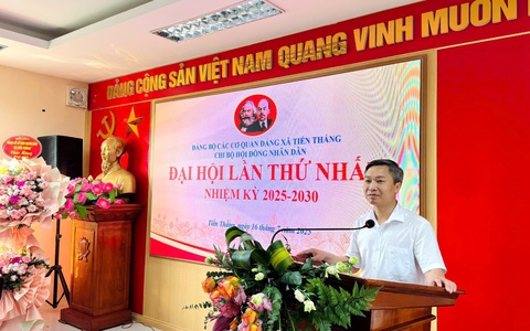 Đại hội các Chi bộ cơ quan Đảng tiến tới Đại hội Đảng bộ xã Tiến Thắng nhiệm kỳ 2025 - 2030 thành công tốt đẹp
