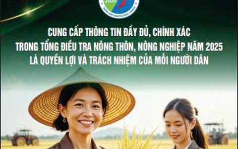 TỔNG ĐIỀU TRA NÔNG THÔN, NÔNG NGHIỆP NĂM 2025 – NHIỆM VỤ TRỌNG TÂM, Ý NGHĨA CHIẾN LƯỢC