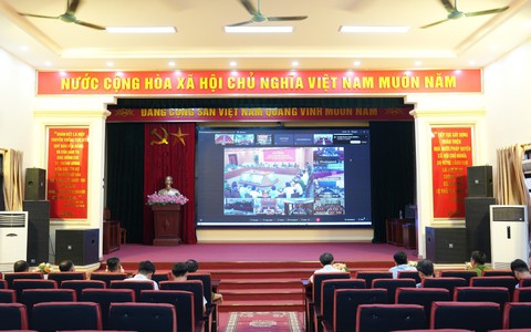 UBND thành phố tổ chức hội nghị trực tuyến phổ biến, quán triệt và tập huấn chuyên sâu Luật Phòng cháy, chữa cháy và cứu nạn, cứu hộ; các Nghị định, Thông tư hướng dẫn thi hành Luật PCCC và CNCH
