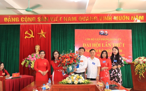 Chi bộ Văn phòng Đảng ủy xã Phú Nghĩa tổ chức thành công Đại hội lần thứ nhất, nhiệm kỳ 2025 – 2030

