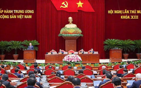 Thông cáo báo chí ngày làm việc thứ nhất Hội nghị Trung ương 12