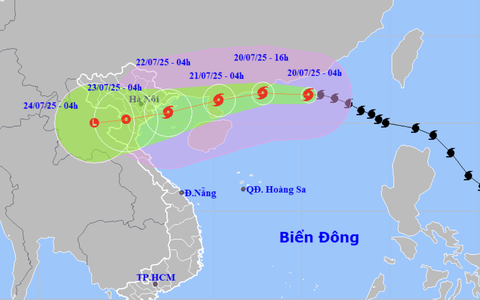  Tình hình bão Số 3 (WIPHA) diễn biến phức tạp, UBND xã Yên Xuân khuyến cáo người dân