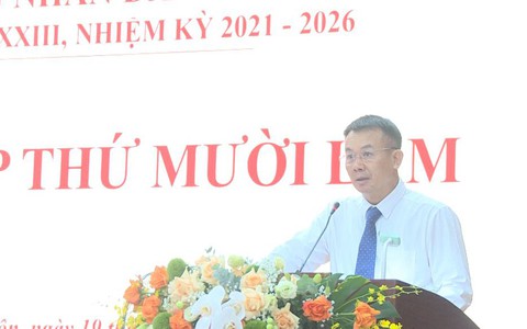 Kỳ họp thứ 15 HĐND xã Hát Môn khoá XXIII, nhiệm kỳ 2021-2026