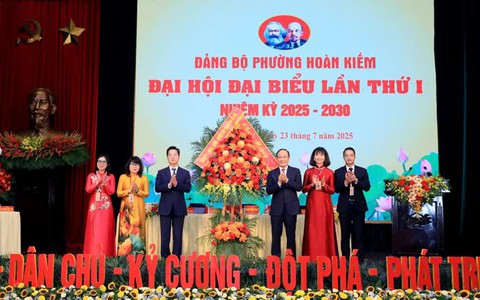 Đại hội đại biểu Đảng bộ phường Hoàn Kiếm lần thứ I, nhiệm kỳ 2025 - 2030