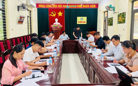 Minh Châu: Tổ chức hội nghị lấy ý kiến góp ý vào dự thảo Báo cáo chính trị trình Đại hội Đảng bộ xã lần thứ I, nhiệm kỳ 2025–2030