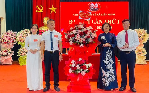 Đại hội Chi bộ Trạm y tế xã Liên Minh lần thứ I, nhiệm kỳ 2025-2030