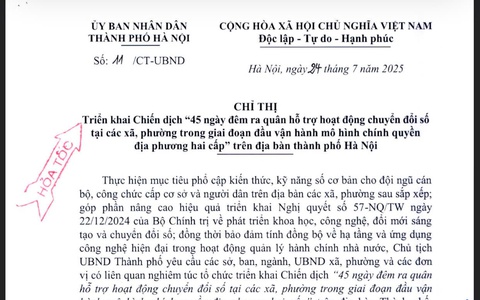 Hà Nội triển khai Chiến dịch 