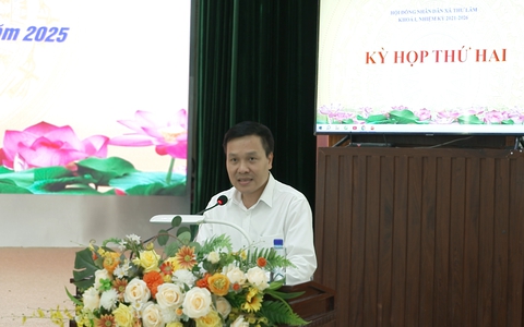 HĐND XÃ THƯ LÂM KHÓA I, NHIỆM KỲ 2021-2026 TỔ CHỨC KỲ HỌP THỨ HAI.