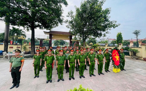 Công an xã Sơn Đồng tổ chức các hoạt động nhân kỷ niệm 78 năm ngày Thương binh Liệt sĩ