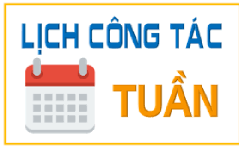 LỊCH CÔNG TÁC TUẦN 31/2025