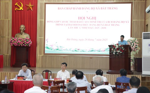Bát Tràng quyết tâm đoàn kết, thống nhất, đẩy mạnh chuyển đổi số, xây dựng xã phát triển toàn diện, bền vững