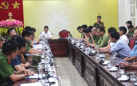 XÃ THẠCH THẤT TỔ CHỨC HỘI NGHỊ TRIỂN KHAI THỰC HIỆN NHIỆM VỤ TRỌNG TÂM VỀ CÔNG TÁC PCCC VÀ CNCH SAU KHI THÀNH LẬP CHÍNH QUYỀN ĐỊA PHƯƠNG HAI CẤP VÀ LUẬT PCCC, CNCH CÓ HIỆU LỰC