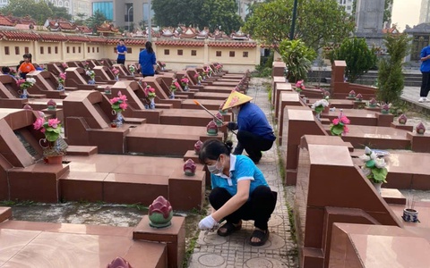 Hội LHPN phường Hoàng Mai tổ chức các hoạt động kỷ niệm 78 năm ngày Thương binh, liệt sĩ (27/7/1947 - 27/7/2025)