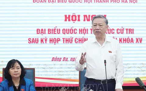 Tổng Bí thư Tô Lâm tiếp xúc cử tri Hà Nội sau Kỳ họp thứ 9, Quốc hội khóa XV