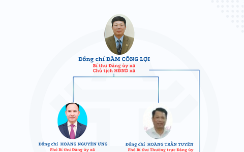 Bộ máy tổ chức xã Phú Cát