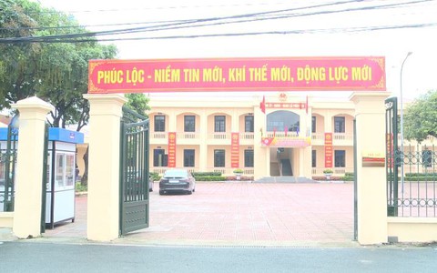 Bộ máy tổ chức xã Phúc Lộc