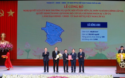Xã Đông Anh: Những thông tin chi tiết sau sắp xếp