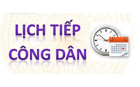 Lịch tiếp công dân quý III/2025 - UBND phường Khương Đình