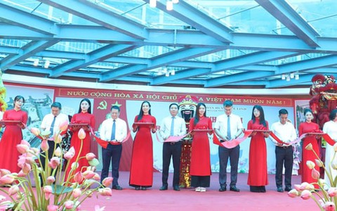 Mê Linh: Khánh thành trường mầm non 134 tỷ đồng trong khu tái định cư Vành đai 4