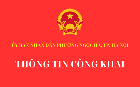 Niêm yết, tham vấn cộng đồng phương án tuyến, vị trí công trình xây dựng theo tuyến Dự án đầu tư xây dựng đường sắt đô thị thành phố Hà Nội, tuyến số 5 Văn Cao - Ngọc Khánh - Láng - Hòa Lạc