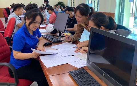 Thanh niên Phú Xuyên làm 