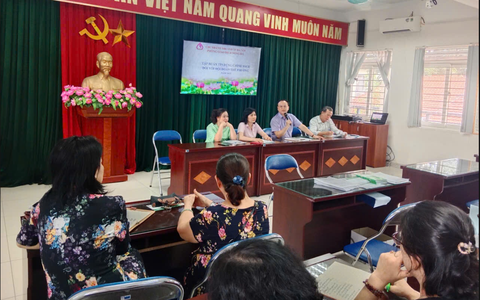 Ủy ban Mặt trận tổ quốc Việt Nam phường Kim Liên tổ chức tập huấn tín dụng chính sách đối với cán bộ Hội đoàn thể phường và tổ chức gặp mặt các Tổ Tiết kiệm và vay vốn (TK&VV) trên địa bàn phường 