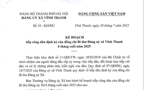 Đảng ủy xã Vĩnh Thanh