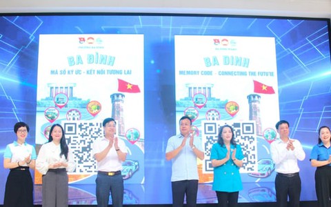 Ra mắt sổ tay “Ba Đình - Mã số ký ức, kết nối tương lai”