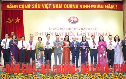Phường Bạch Mai: Đột phá để xây dựng, phát triển giàu đẹp, văn minh, hiện đại