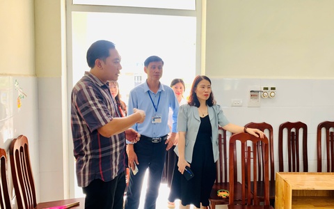 Xã Thượng Phúc kiểm tra công tác tuyển sinh, công tác hè và chuẩn bị năm học mới tại các nhà trường