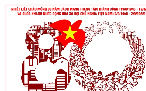 Đề cương tuyên truyền kỷ niệm 80 năm Cách mạng tháng Tám thành công (19/8/1945 – 19/8/2025) và Quốc khánh nước Cộng hoà xã hội chủ nghĩa Việt Nam (2/9/1945 – 2/9/2025)