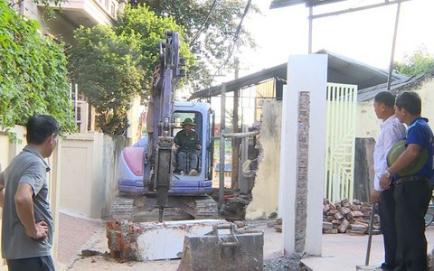 Phúc Thọ hiến đất mở đường - lan toả tinh thần 