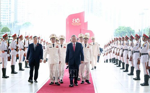 Lãnh đạo Đảng, Nhà nước dự Lễ kỷ niệm 80 năm Ngày truyền thống Công an nhân dân Việt Nam