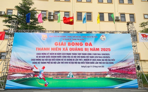 Thông báo tổ chức Giải bóng đá thanh niên năm 2025
