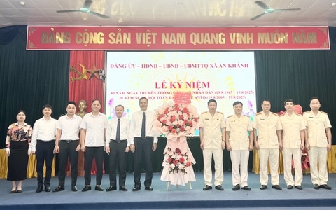 An Khánh kỷ niệm 80 năm Ngày truyền thống lực lượng Công an Nhân dân Việt Nam và 20 năm Ngày hội toàn dân bảo vệ an ninh Tổ quốc