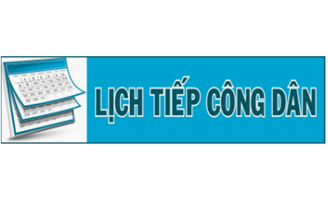 THÔNG BÁO LỊCH TIẾP CÔNG DÂN CỦA UBND XÃ PHÚC SƠN
