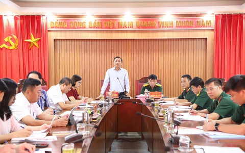 Xã Quang Minh quyết tâm hoàn thành tốt nhiệm vụ quốc phòng - quân sự địa phương 
