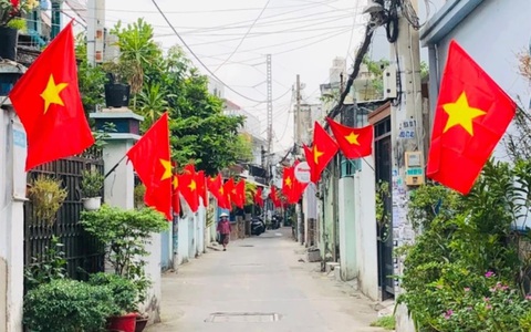 Thông báo Treo cờ tổ quốc