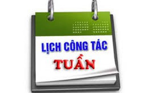 Lịch công tác tuần thứ 35 Đảng uỷ - HĐND - UBND phường Đống Đa