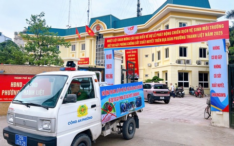 Phường Thanh Liệt: Phát động chiến dịch tổng vệ sinh môi trường, diệt bọ gậy phòng chống sốt xuất huyết